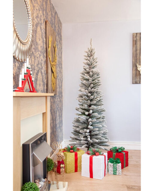 Lighted Artificial Christmas Tree