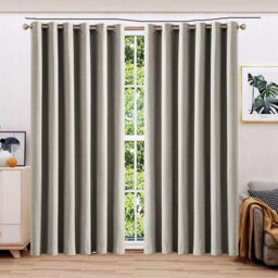 Ayhem Microfiber / Microsuede Blackout Curtain Pair