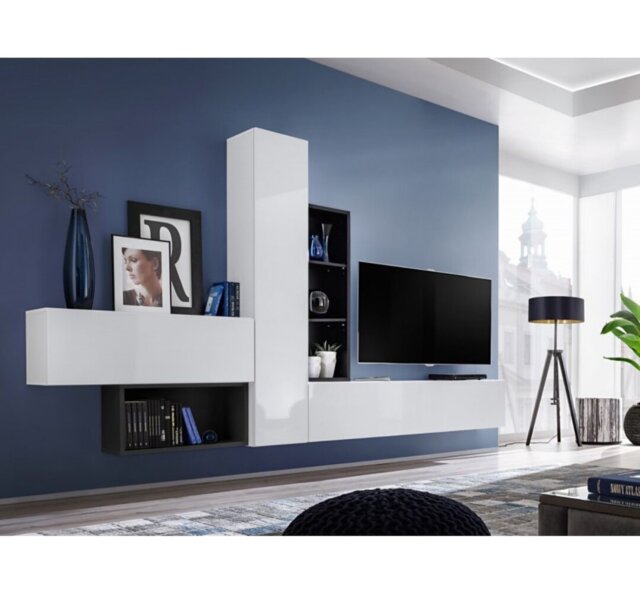 "Maysonet Unfinished Floating Entertainment Centre for TVs up to 60"""