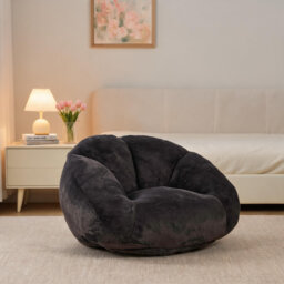 Faux Fur Bean Bag Chair