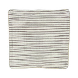 Cambarville Striped Grey Square Cushion