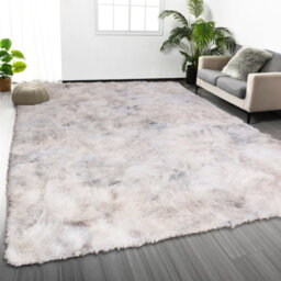Plush Shaggy Area Rug – Soft High Pile Floor Rug For Living Room, Bedroom & Lounge
