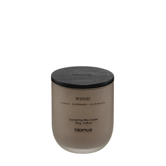 Blomus Tuoksu Scented Candle L - Wood Fragrance