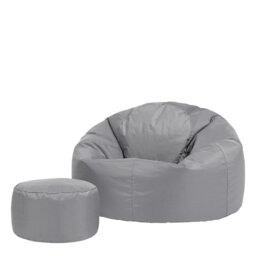 icon Classic Indoor Outdoor Bean Bag Chair & Pouffe