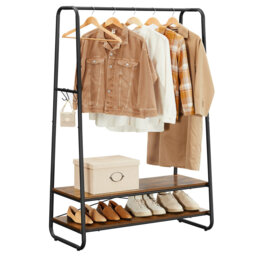 Aniyjah 100cm Adjustable Clothing Rack