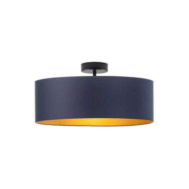 Sunburg Fabric Semi Flush Mount
