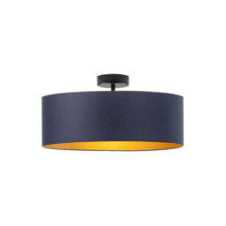 Sunburg Fabric Semi Flush Mount