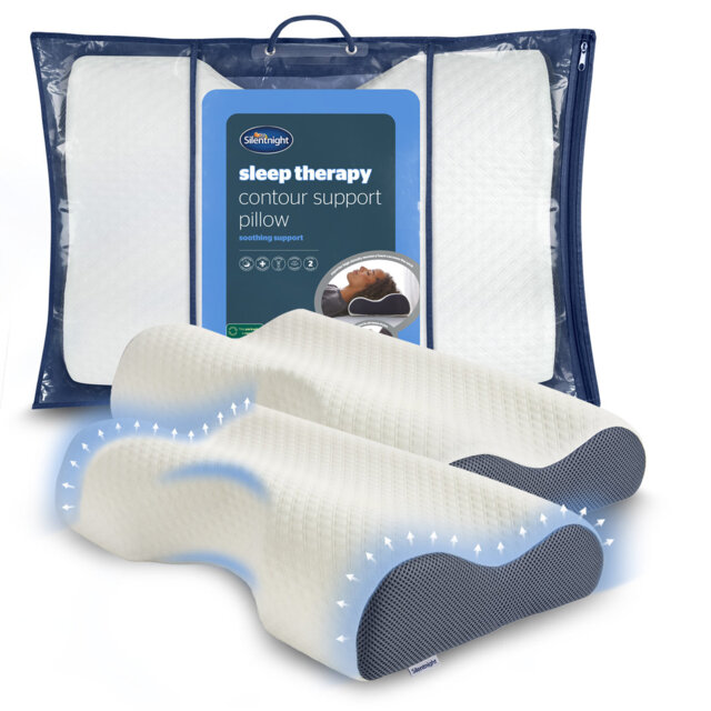 Silentnight Sleep Therapy Contour Support Pillow Pair