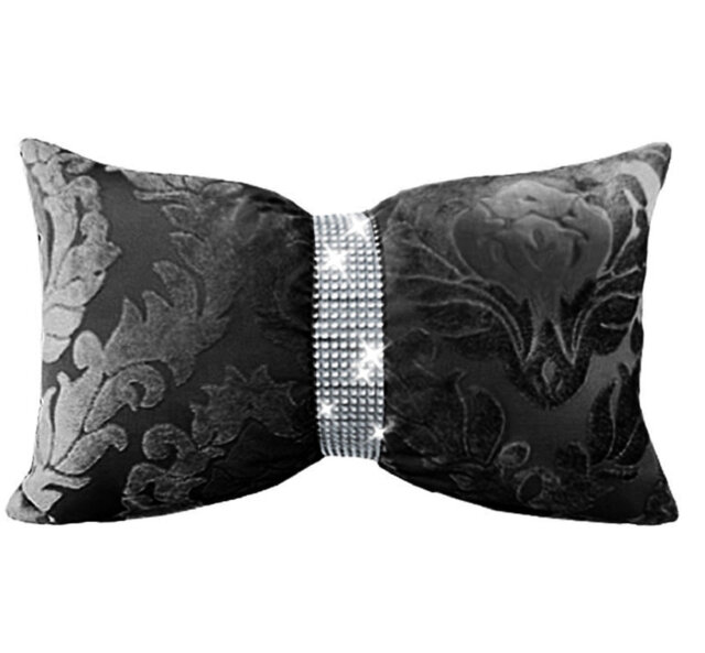 Firthcliffe Damask Rectangular Lumbar Cushion with Filling
