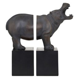Fredericksen Hippo Bookends