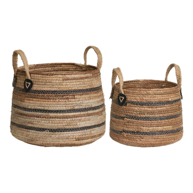 17 Stories Alondrea Banana Leaves Basket