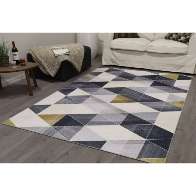 Sue Fenix Black Rug