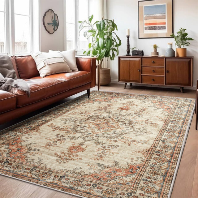 Luxury Cashmere Area Rug – Ultra-Soft, Cozy, Fade-Resistant Floor Decor For Living Room & Bedroom