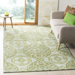Mclean Hand-Tufted Turquoise Area Rug