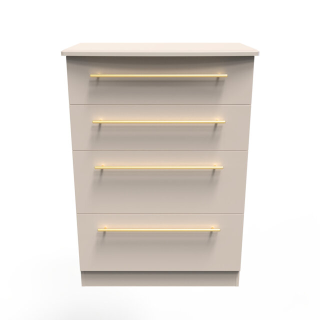 Fully Assembled Madeenah 4 - Drawer Chest of Drawers