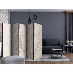 Gjyltene 225cm W x 172cm H 5 - Panel Solid Wood Folding Room Divider