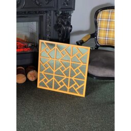 Galesville Wood Flat Wall Mirror