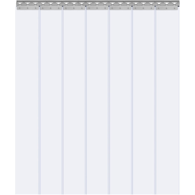 Strip Curtain, 7PCS Clear