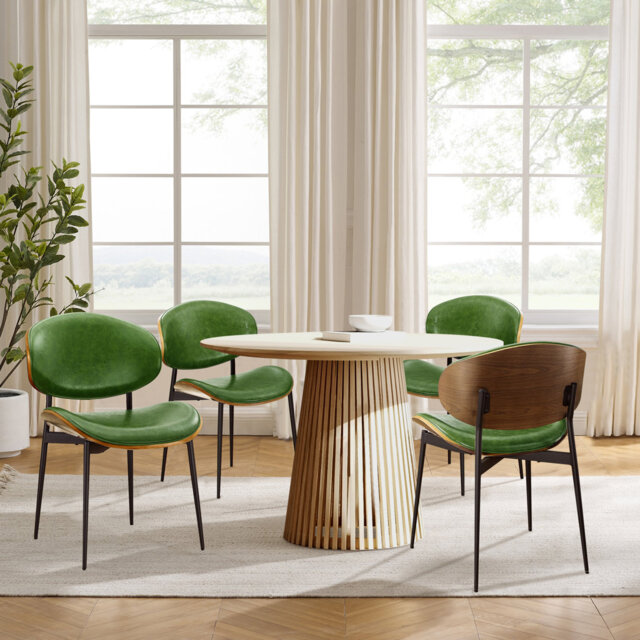 46cm H Upholstered Metal Side Chair
