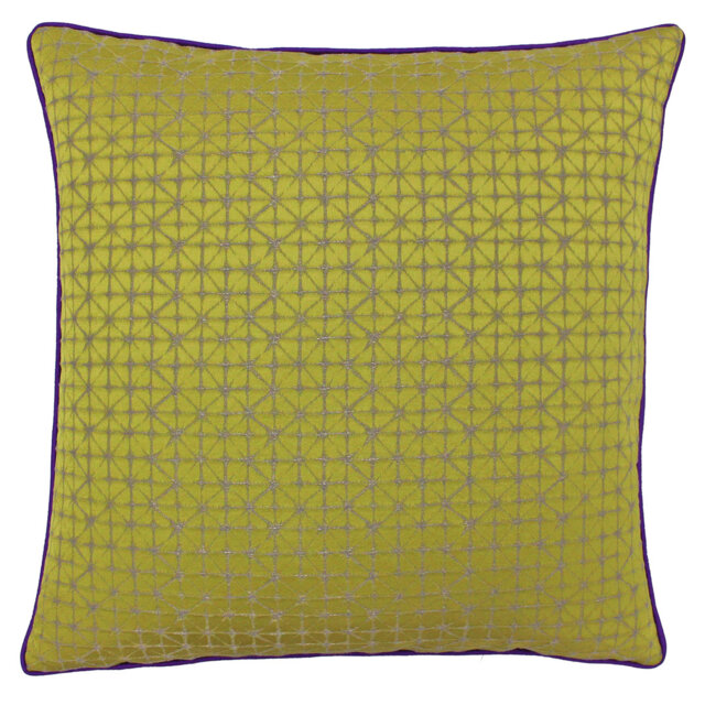 Pimlico Feathers Geometric Square Scatter Cushion Cushion With Filling