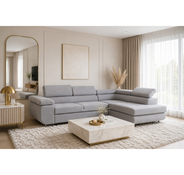 Flavius Corner Sofa Bed