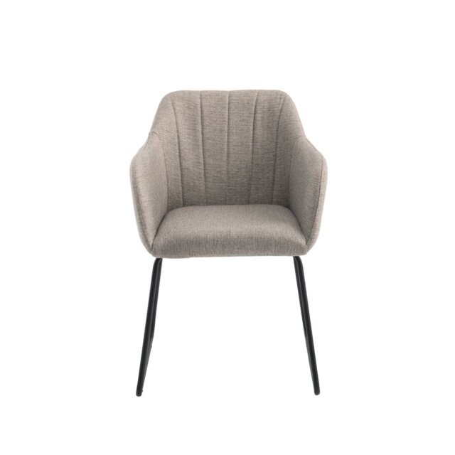 Tulia 154.9cm H Polyester Blend Upholstered Armchair in Grey