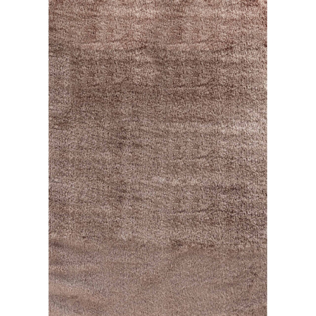 Asharn Solid Colour Shaggy BRONZE Indoor / Outdoor Area Rug