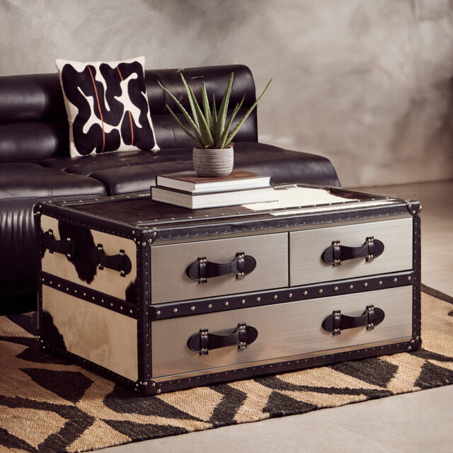 Stevenage Solid Coffee Table with Storage