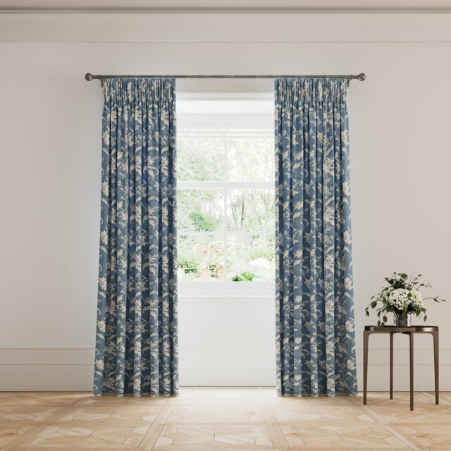 Daffodil Dreams Cotton Room Darkening No Curtain Header Type Curtain Pair