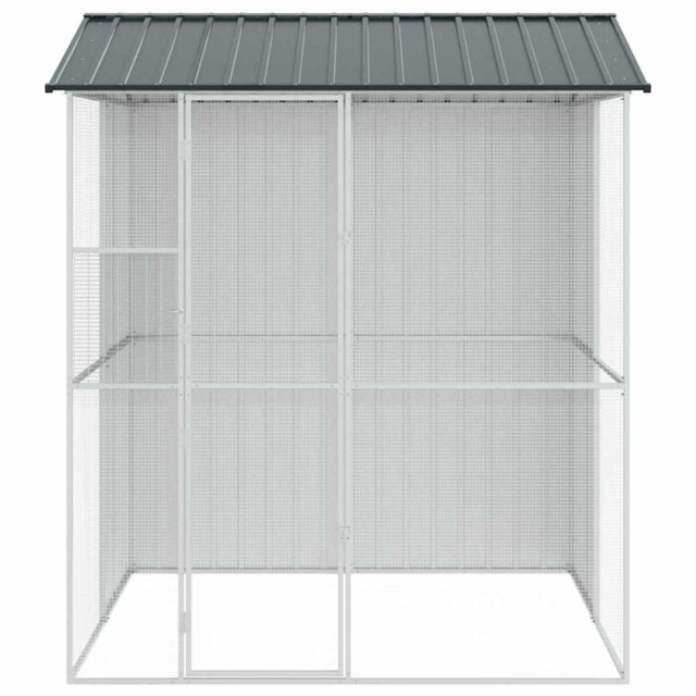 Bird Cage 215 X 210 X 247 Cm Galvanised Steel