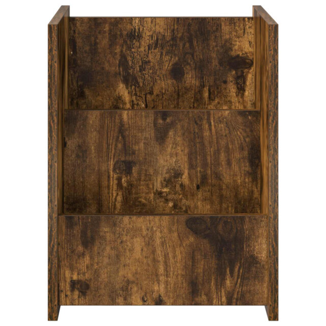 Wood Free Standing Magazine Rack