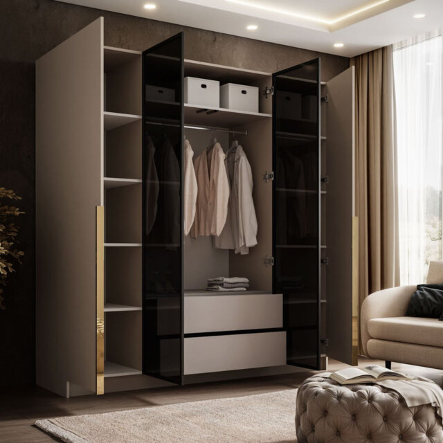 4 Door Wardrobe