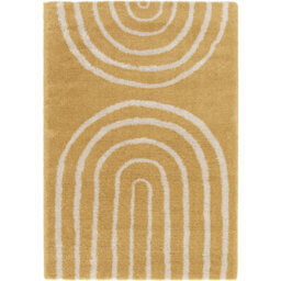 Amitai Geometric Mustard Area Rug