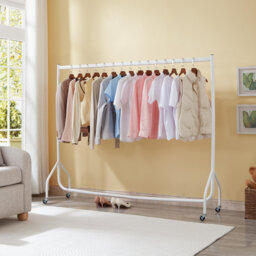 Bollington 183cm Rolling Clothing Rack