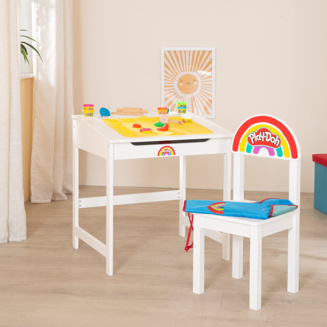 roba x Play Doh Kids 13 -Piece Activity Table and Chair Set
