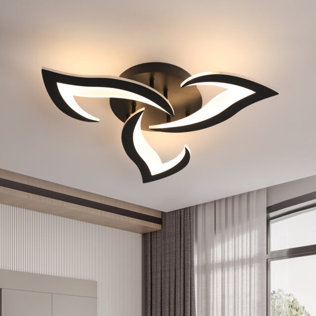 Brianie 33W 3-Head Led Flush Mount Ceiling Light