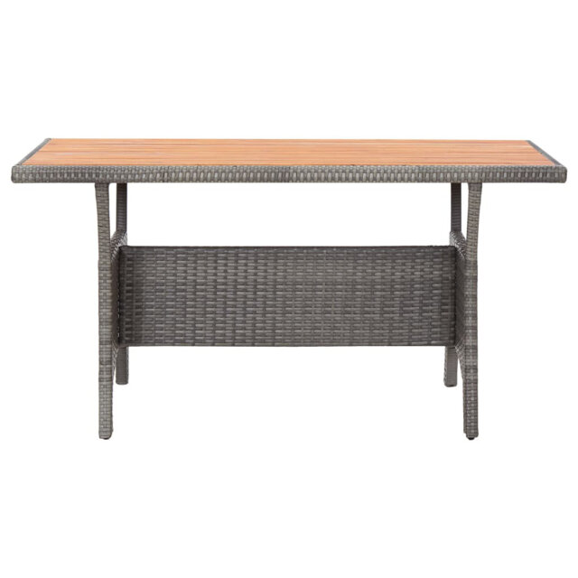 Patrece Rectangular Wicker Outdoor Dining Table , 70cm cm W cm D