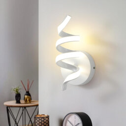 Wall light indoor LED wall lamp: staircase living room bedroom hallway modern design wall lamp 7W wall lights indoor warm white 3000K