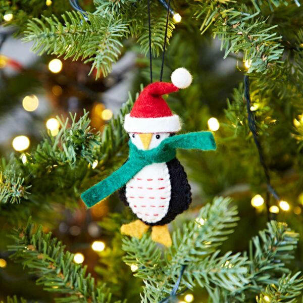 5cm Handmade Wool / Felt Hanging Figurine Ornament