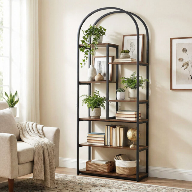 181.5cm H x 70cm W Metal Bookcase