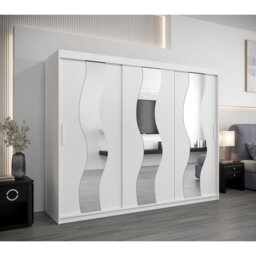 Callazo 3 Door Manufactured Wood Wardrobe