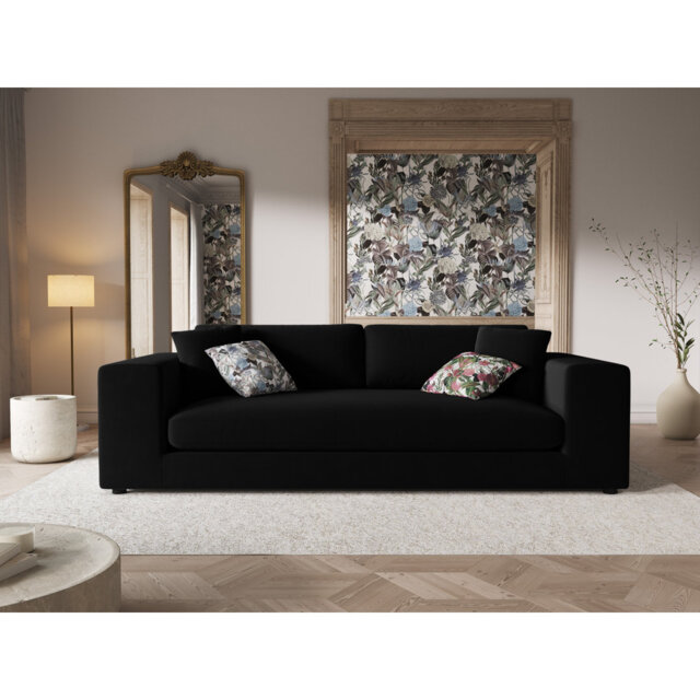 Francisca 4 Seater Velvet Sofa