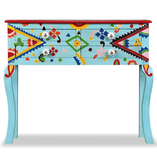 Carmella 90cm Solid Wood Console Table