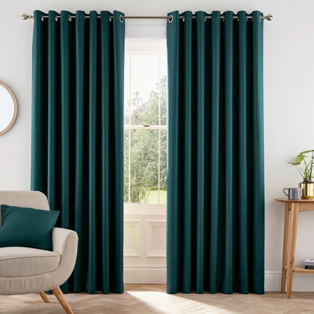Eden Lined Eyelet Room Darkening Curtains