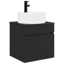 Single Bathroom Vanity with Ceramic Basin