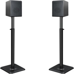 Adjustable Height Speaker Stand For Satellites Up To 5 Kg, Set Of 2 Floor Stands
