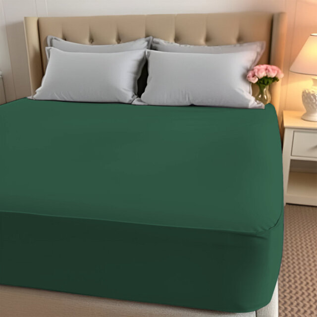 Paul's Microfibre Super Soft Brushed Deep Fitted Bed Sheet