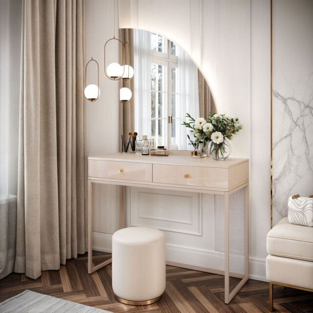 Dressing Table with Mirror