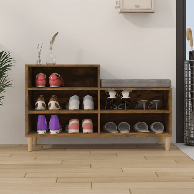 vidaXL Shoe Cabinet 102 x 36 x 60 cm Engineered Wood