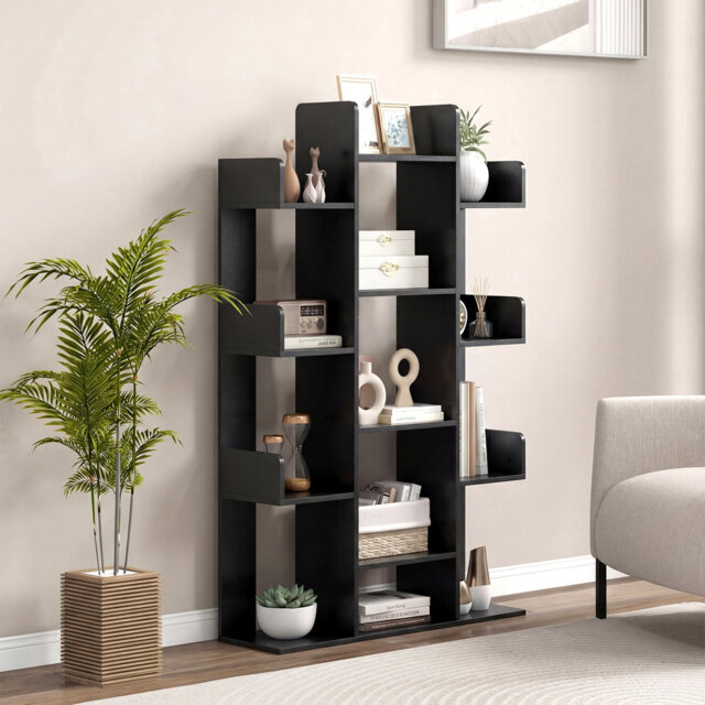 141cm H x 86cm W Etagere Bookcase